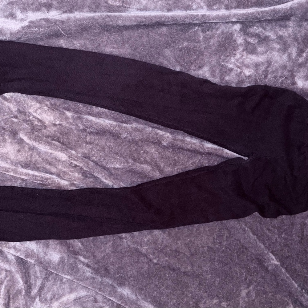 True & Co. Black Flare Leggings